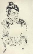Egon Schiele, Portrait of the Artist-s mother